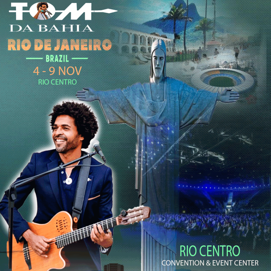 TOM DA BAHIA EN TURNÊ RIO-BAHIA TOM DA BAHIA EN TURNÊ RIO-BAHIA